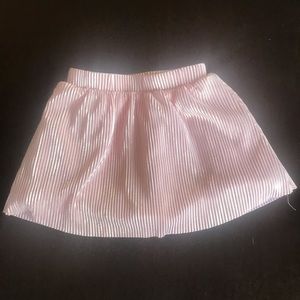 5/$15 🌷 2T Pink+Rose Gold Skirt